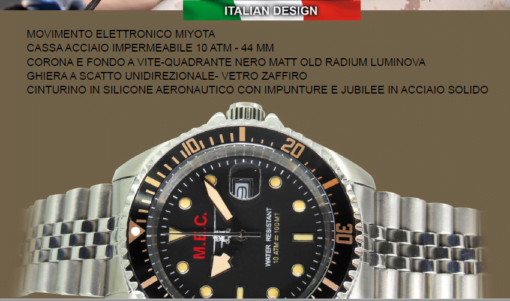 Orologio Analogico Da Uomo Subacqueo - immagine 9
