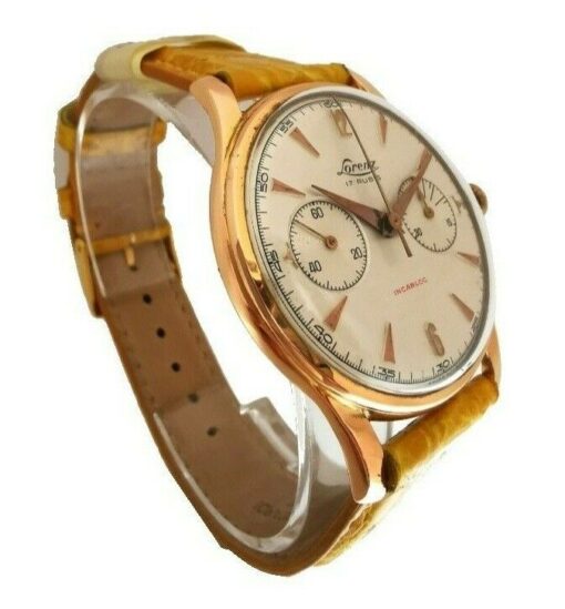 Orologio Lorenz Cronografo Meccanico Vintage - immagine 3