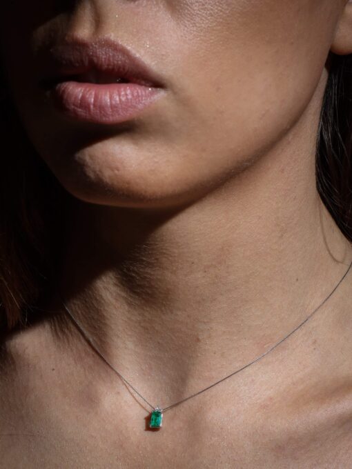 Collana Smeraldo in Oro - immagine 3