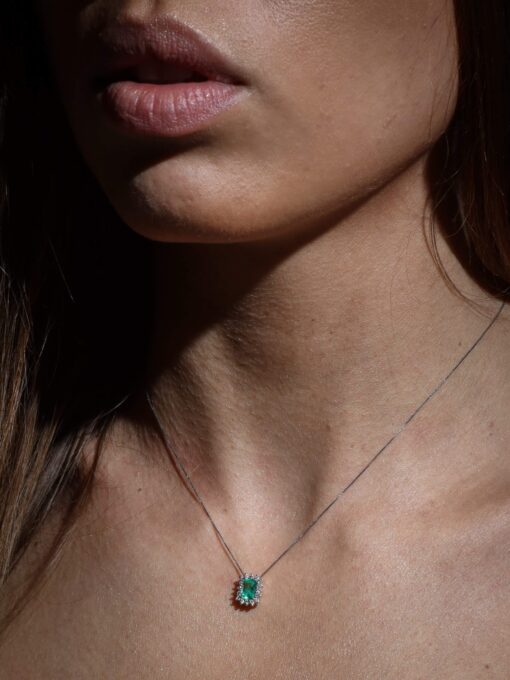 Collana Smeraldo in Oro - immagine 2