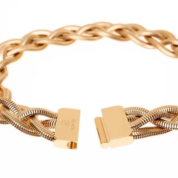 Collana Trame Di Eleganza Oro